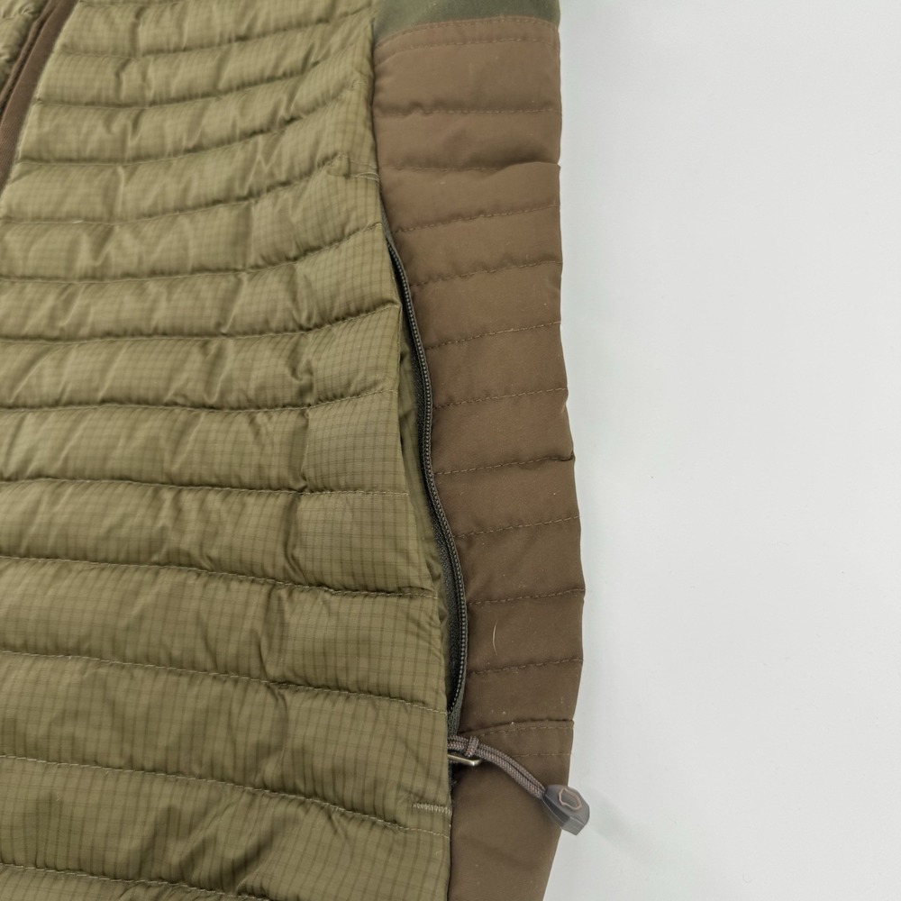 Eddie Bauer‎ Sportshop Womens Vest Size M Green Brown Hunting Stormdown 700 - Picture 7 of 13